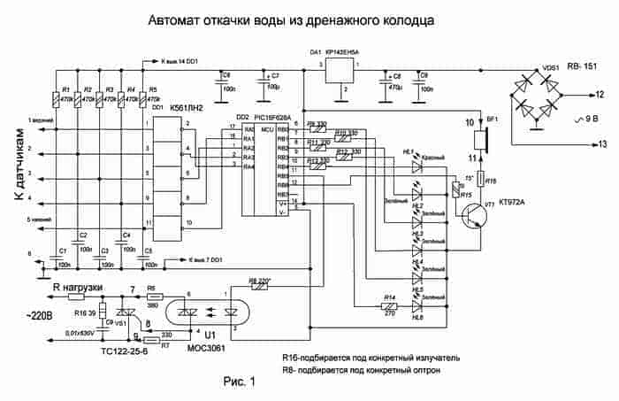Откачка воды из колодца